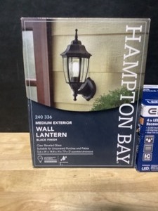 Hampton Bay & Commercial Electric Lighting Fixtures. See Pictures