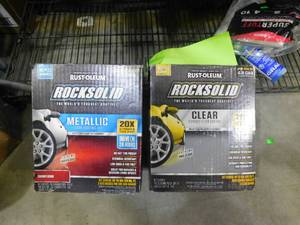 lot 123 image: ROCK SOLID GARAGE FLOOR KIT