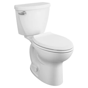 lot 100 image: American Standard Cadet 3 Tall Height 10 in. Rough-In 2-piece 1.28 GPF Single Flush Elongated Toilet with Slow Close Seat in White