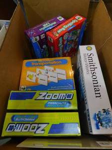 lot 13 image: Assorted Game  Toy Lot
