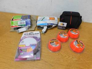 lot 34 image: Electrical Switchs & Outlets, Weed Whip String, Assorted Lot