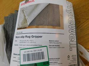 lot 80 image: StyleWell Deluxe 8 ft. x 10 ft. Rug Gripper Pad