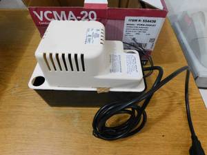 lot 125 image: Little Giant VCMA-20ULST 115-Volt Condensate Removal Pump