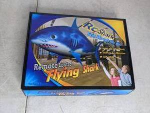 lot 25 image: Super Fun Remote Control Flying Shark