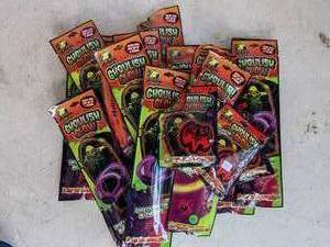 lot 44 image: Lot of (20) Ghoulish Glow Bracelets & Necklaces