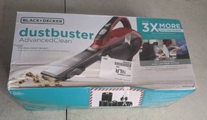lot 453 image: BLACKDECKER DustBuster Gen 9.5 Lithium-Ion Cordless Hand Vacuum in Chili Red