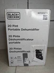 lot 127 image: BLACKDECKER 50-Pint Portable Dehumidifier