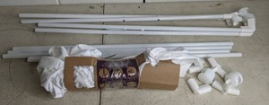 lot 80 image: Triple Folding Hamper