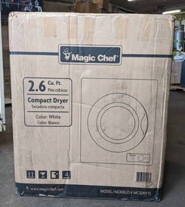 lot 82 image: Magic Chef 2.6 cu. ft. Compact Dryer