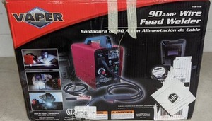 lot 88 image: Vaper 90-Amp Wire-Feed Welder Kit