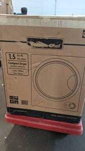 lot 439 image: Magic Chef Compact 1.5 Cu. Ft. Electric Dryer 