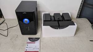 lot 395 image: beFree Sound 125-Watt 5.1-Channel Bluetooth Surround Sound Speaker System