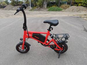 lot 465 image: GlareWheel EB-X5 Unisex 36V Folding Electric Bike