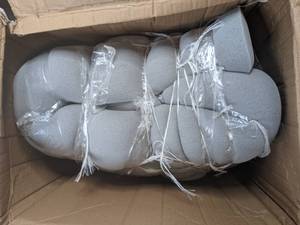 lot 511 image: Lucid Comfort Collection 4 Bamboo Charcoal Memory Foam King Mattress Topper 
