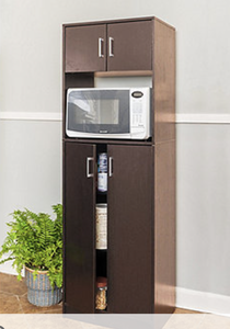 lot 84 image: OneSpace Lillian Microwave Pantry