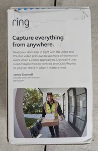lot 271 image: Ring Video Doorbell 4