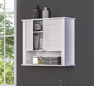 lot 263 image: RiverRidge Home Madison Wall Cabinet