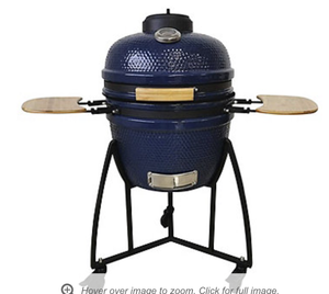 lot 440 image: LifeSmart 18 Kamado Ceramic Grill