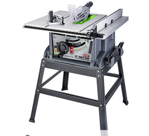 lot 497 image: Genesis 15-Amp 10 Table Saw with Stand