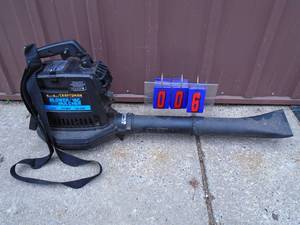 Craftsman blowervacmulcher. Is missing vac tube & bag. Tested & works. As shown.