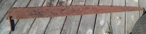 lot 7 image: Antique 2 Man Saw.