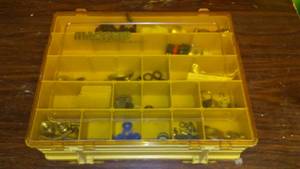 lot 43 image: Bar Tap pieces in Plano Magnum Tackle Box.