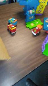 lot 119 image: V Tech - Go Go Smart Wheels. 5 Sets Combined