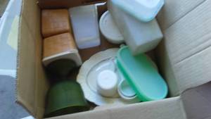 lot 134 image: Tupperware and Plastic Storage.