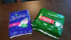 lot 150 image: NEW Personal Hygiene Disposable Underwear and Panty Liner.