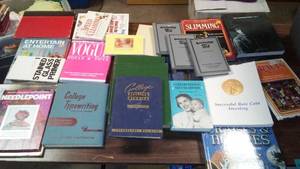lot 182 image: Books in Covered Tote.