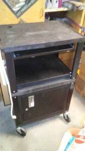 lot 187 image: Media Cart  Excellent.