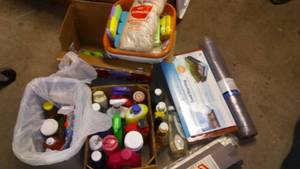 lot 188 image: Misc. Cleaning Supplies  More