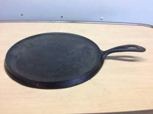 lot 82 image: Cast Iron Griddle Pan