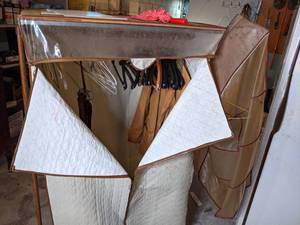 Vintage Clothing Wardrobe with Mens Winchester Jacket and More