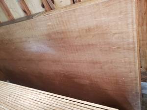 Set of (1) 48 Sheet of 14 Chipboard and (7) 4x8 Sheets of 18 Paneling