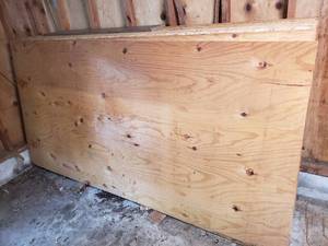 Lot of (4) Full 48 Sheets of 1532 Plywood&nbsp
