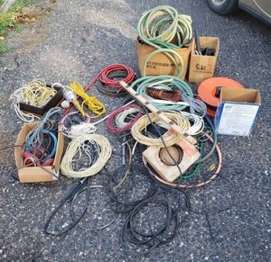 Assorted Collection of Tie Downs and Ropes, Straps, Belts, Etc.&nbsp