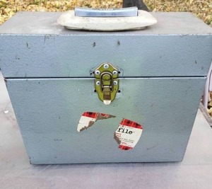Vintage Craftsman Electric Jigsaw and Blades in Case&nbsp