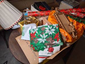 Vintage Holiday Decor and Other Home Decor.&nbsp