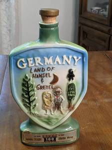 Jim Beam Germany Land of Hansel &amp Gretel Liquor Decanter