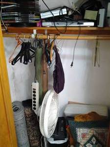 Full Closet DVD Player, Desk Lamps, Rugs, Hoover, Stainless Steel, and So Much More&nbsp