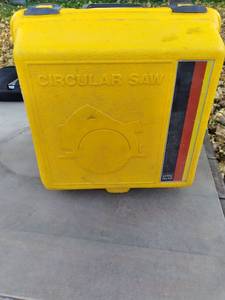 Vintage Skilsaw Circular Saw in Montgomery Ward Case