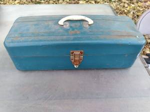 Vintage Metal 19 Toolbox Full of Accessories