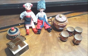 Collectables Vintage Dolls, Childrens Tea Set, Decorative Boxes