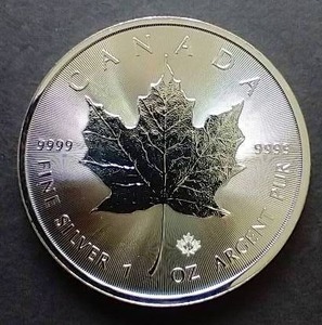 2021 1 Oz. Silver Canadian Maple