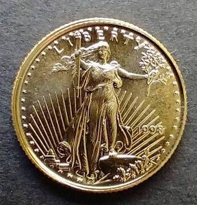 1998 110th Oz. Gold Eagle