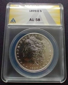 1899-O Morgan Dollar - AU58