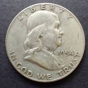 1954-D Franklin Half Dollar