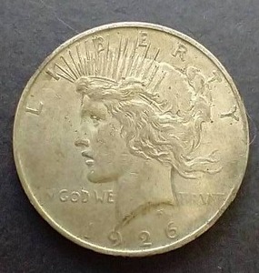 1926-D Peace Dollar