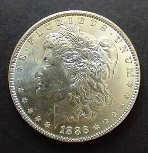 1886 Morgan Dollar